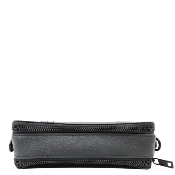 Louis Vuitton  Alpha Wearable LV Aerogram Leather Shoulder Bag Black - Picture 5 of 14